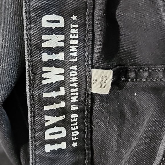 Idyllwind Fueled By Mirana Lambert Faded Black High Rise Wide Leg Jean - Picture 11 of 12